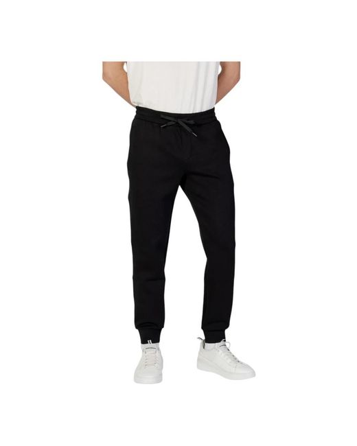 ARMANI EXCHANGE Broeken ,Zwart ,Katoen Sportieve Lente/Zomerbroek in het Black voor heren