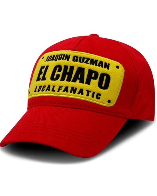 Local Fanatic Red Caps for men