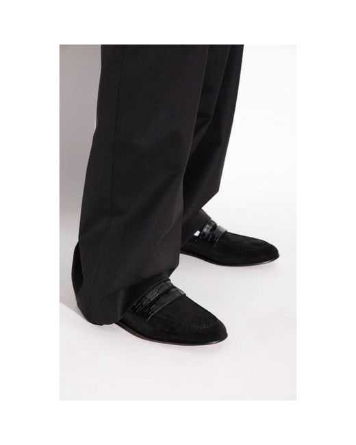 Dolce & Gabbana Black Loafers for men