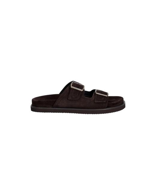 Sliders Gant pour homme en coloris Black