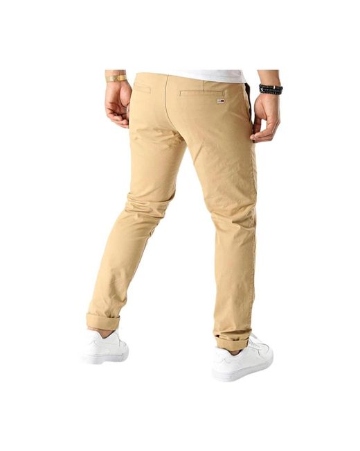 Tommy Hilfiger Natural Slim-Fit Trousers for men