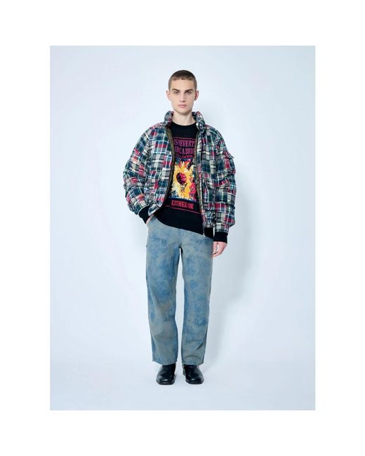 Thisisneverthat Blue Round-Neck Knitwear for men