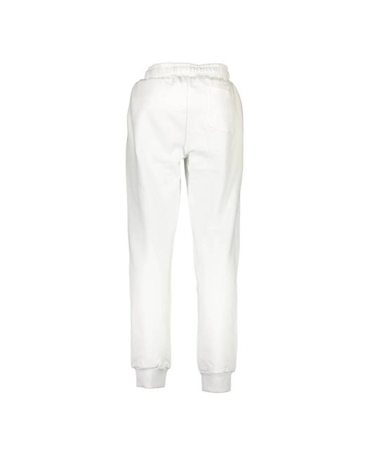 La Martina White Sweatpants for men