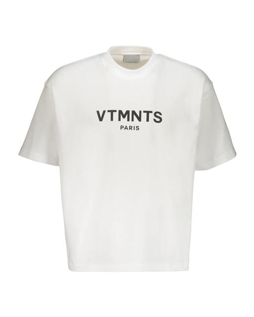T-Shirts di Vetements in White da Uomo