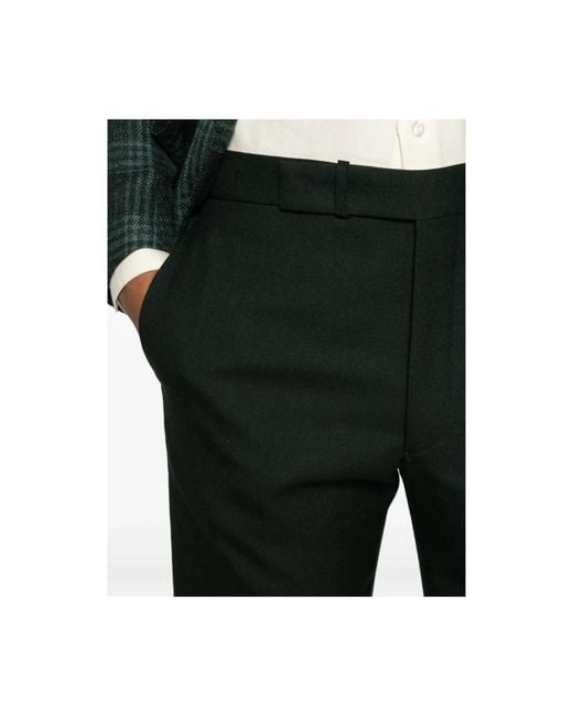 Tagliatore Black Trousers for men