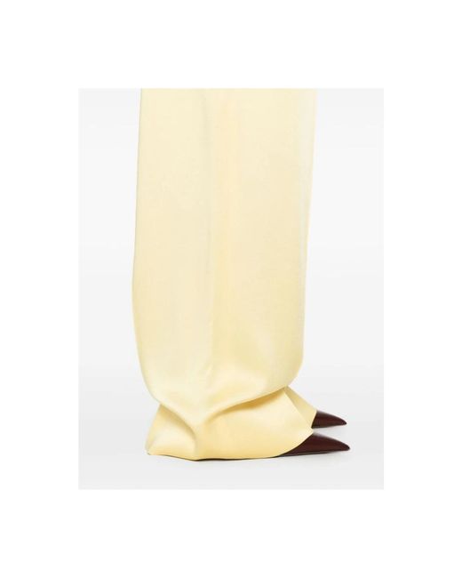 Stella McCartney Wide Trousers in het Yellow