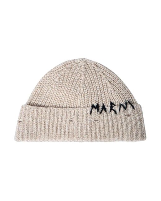 Beanies Marni en coloris Natural