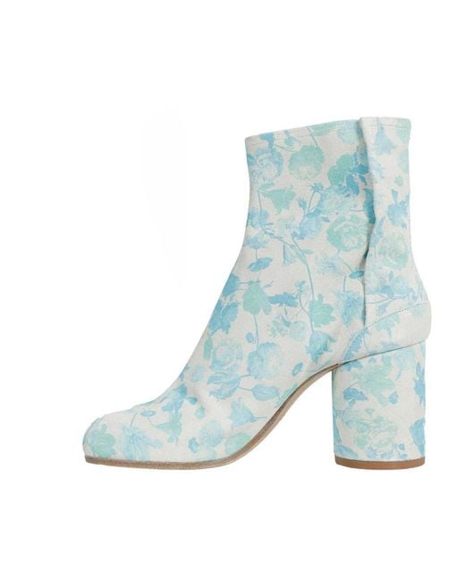 Maison Margiela Blue Heeled Boots