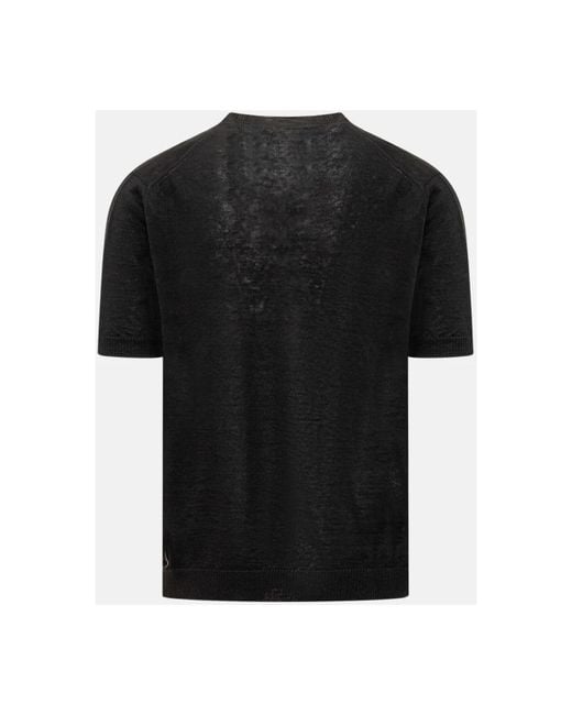 T-Shirts Amaranto de hombre de color Black