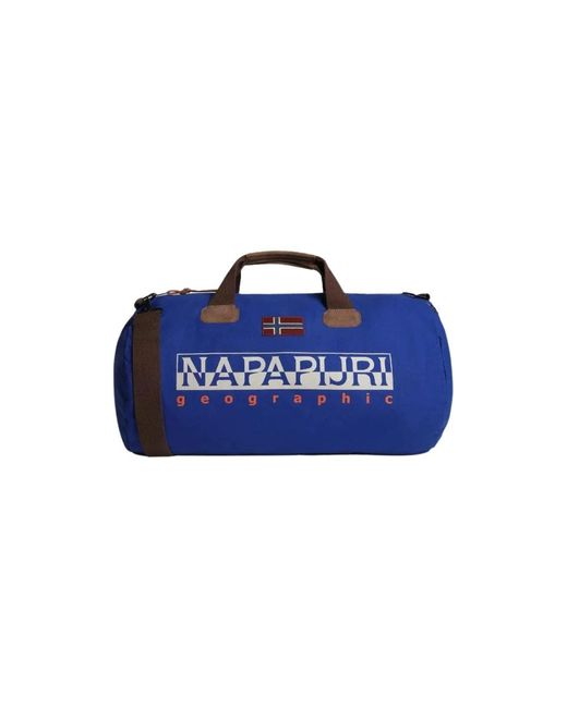 Napapijri Blue Weekend Bags for men
