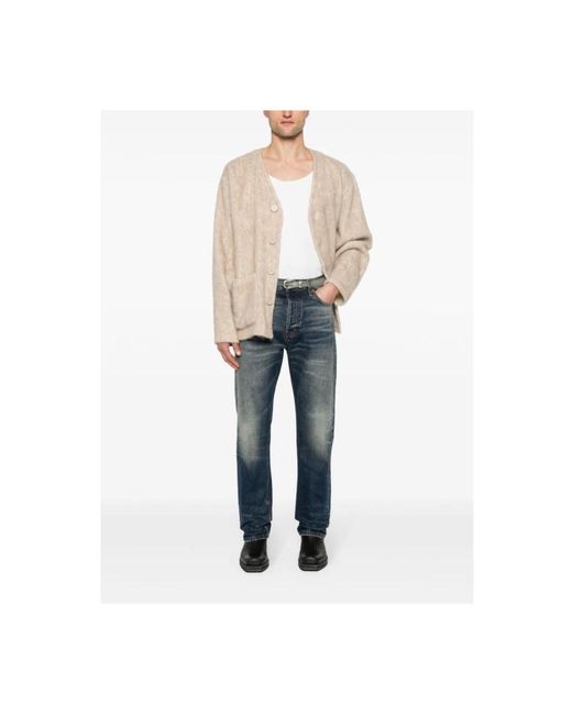 Haikure Blue Straight Jeans for men