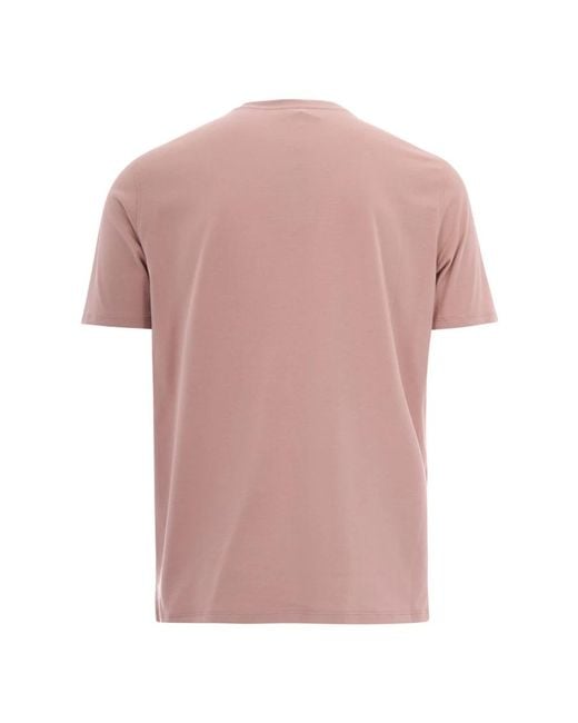 Emporio Armani Pink T-Shirts for men