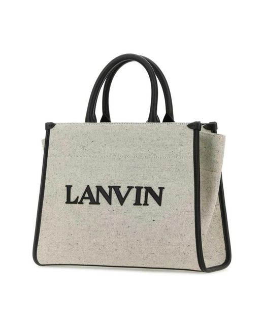 Tote Bags di Lanvin in Metallic