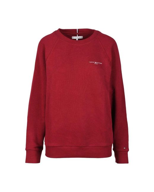Tommy Hilfiger Red Sweatshirts