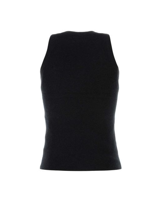 Co. Black Sleeveless Tops