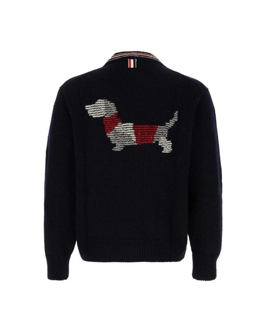 Cardigans Thom Browne de hombre de color Blue