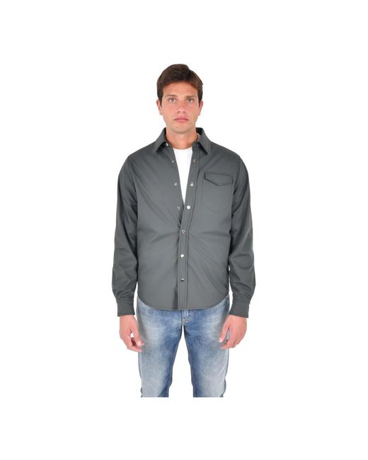 Drumohr Gray Light Jackets for men