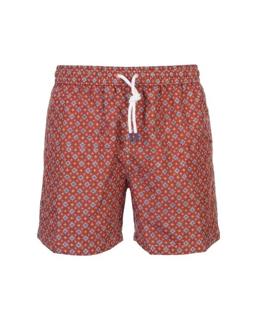 Fedeli Red Beachwear for men