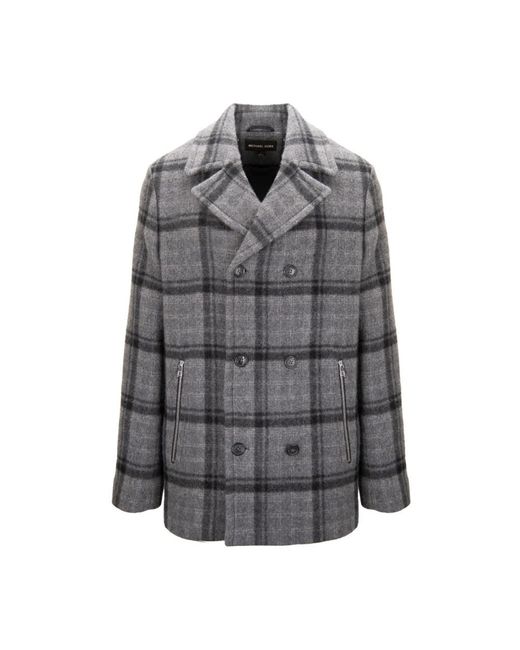 Michael Kors Gray Winter Jackets