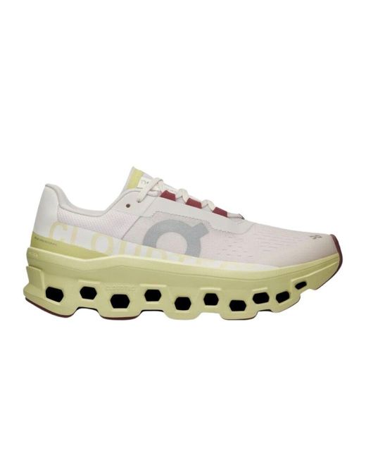 On Shoes Cloudmonster Leichte Laufschuhe in Natural für Herren