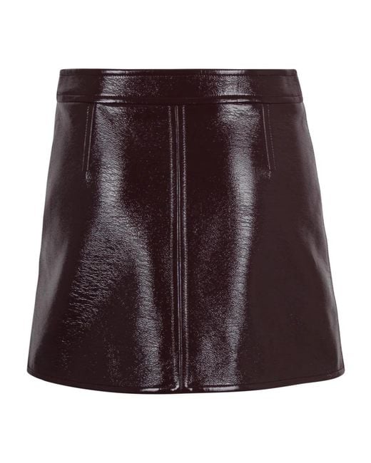 Courreges Purple Short Skirts