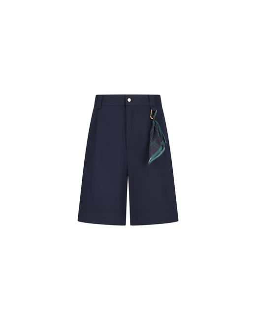DARKPARK Blue Casual Shorts for men