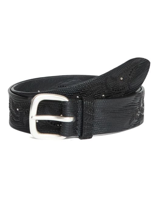 Belts Orciani de hombre de color Black