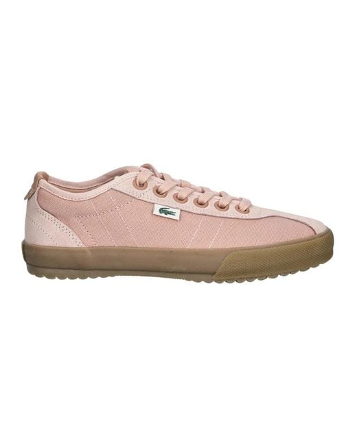 Lacoste Pink Backslam Sneaker