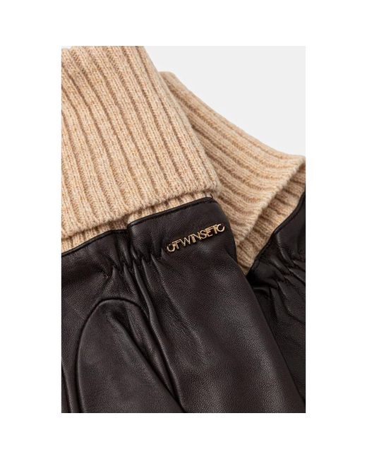 Gloves di Twinset in Black