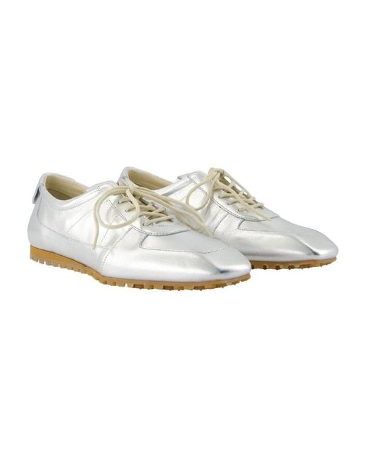 Aeyde White Laced Shoes