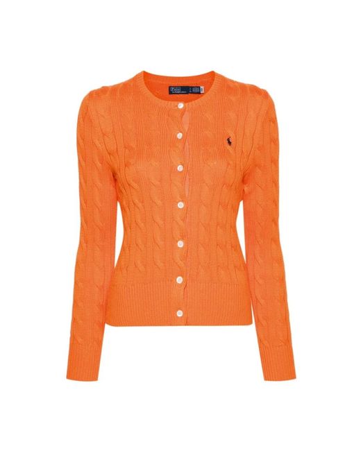 Polo Ralph Lauren Orange Cardigans
