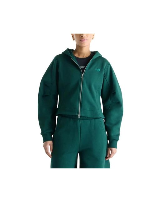 New Balance Green Long Sleeve T-Shirts