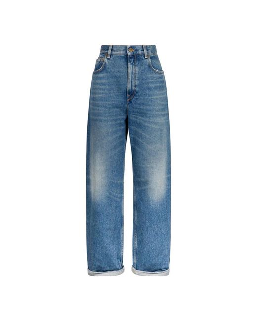 Golden Goose Deluxe Brand Blue Straight Jeans