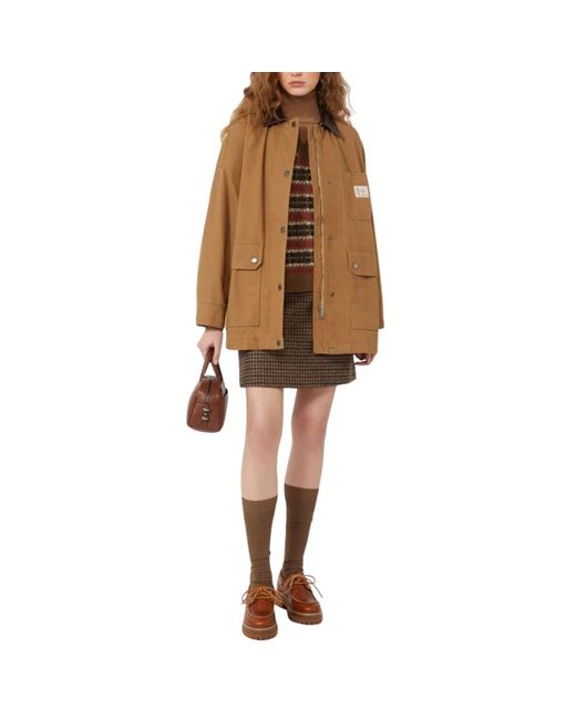 Weekend by Maxmara Brown Light Jackets