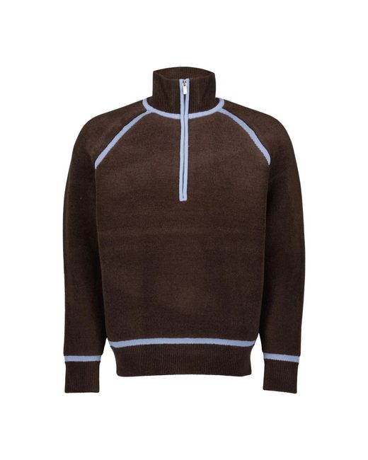 Drole de Monsieur Brown Turtlenecks for men
