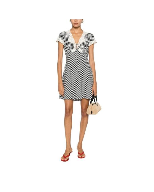Rixo Gray Shirt Dresses