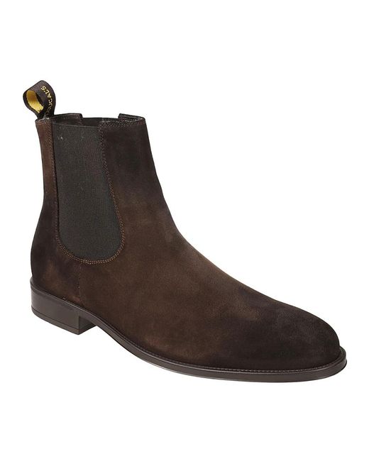 Doucal's Brown Chelsea Boots for men