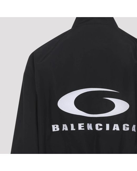 Balenciaga Black Zip-Throughs for men