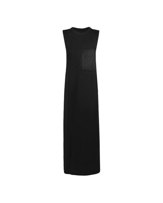 Alysi Black Maxi Dresses