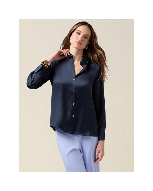 Shirts Oltre de color Blue