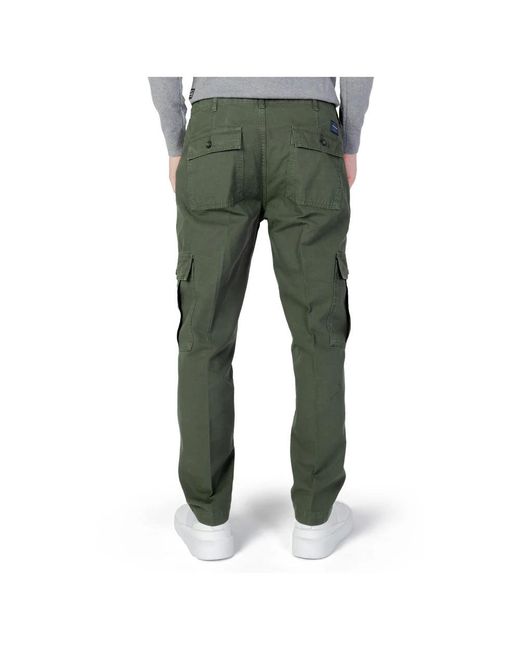 Liu Jo Green Straight Trousers for men