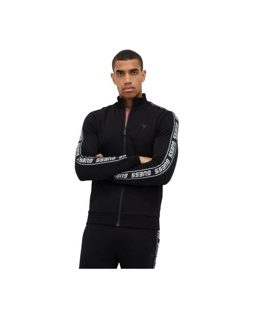 Guess Zip-Throughs in het Black voor heren
