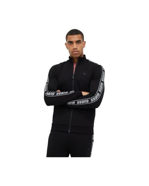 Guess Zip-Throughs in het Black voor heren