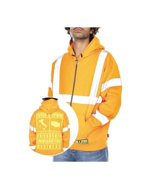 Zip-Throughs Iuter de hombre de color Metallic