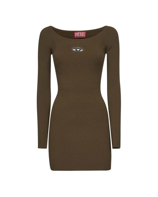 DIESEL Short Dresses in het Brown