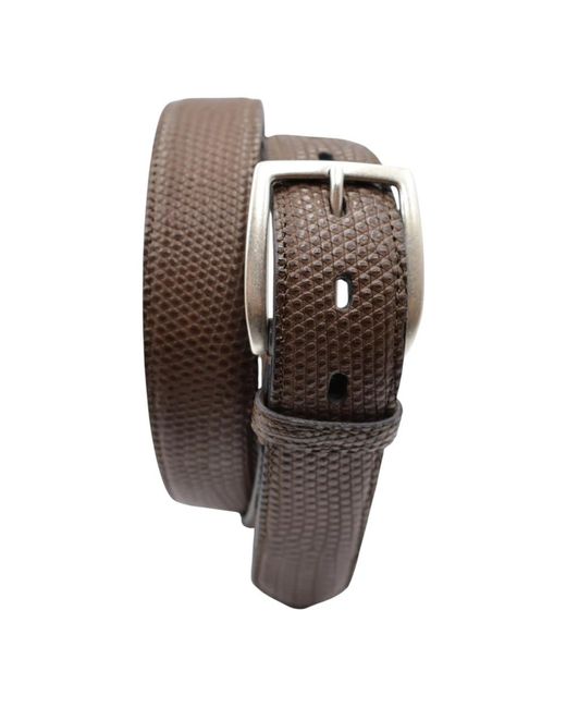 Paolo Vitale Brown Belts for men