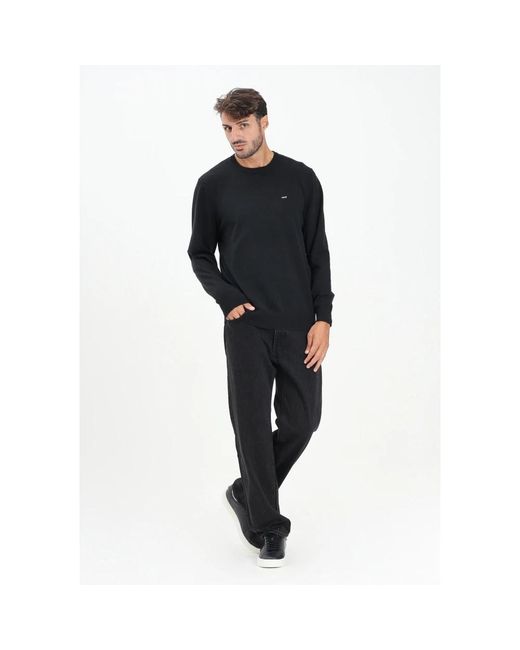 Levi's Straight Jeans in het Black voor heren