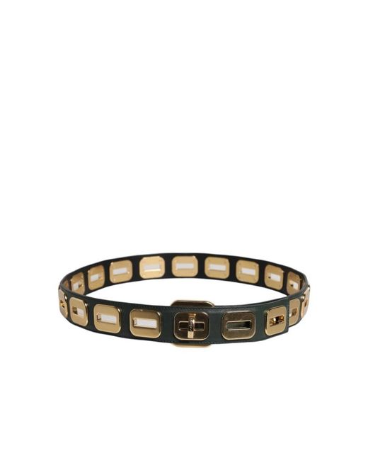 Dolce & Gabbana Green Belts