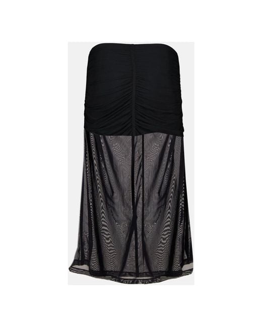 DIESEL Black Maxi Skirts