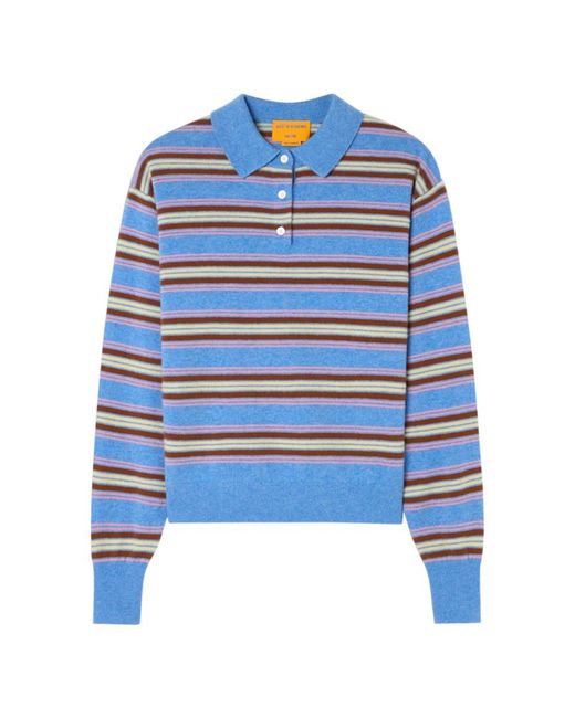 Guest In Residence Blue Polo Shirts